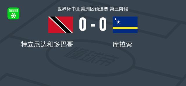 特立尼达和多巴哥0-0库拉索,秋色平分